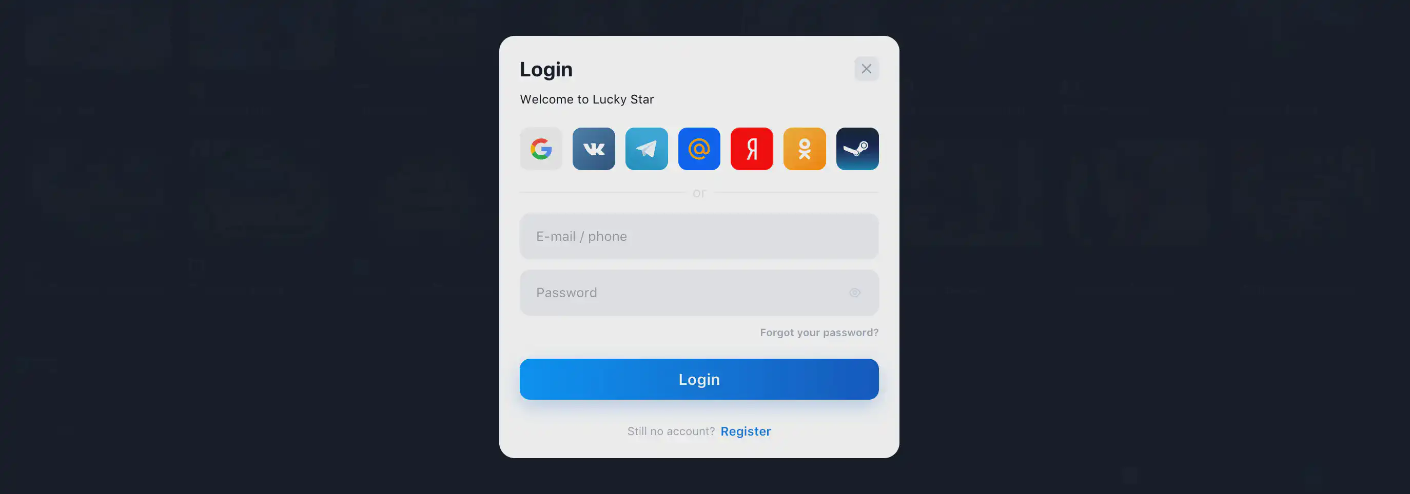 Lucky Star Login in India